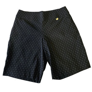 NWOT Women’s Company Ellen Tracy Size Medium Black and White Polka Dot‎ Shorts